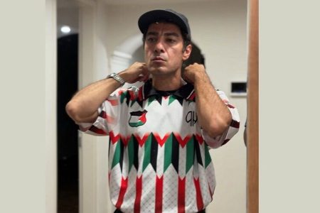 نوید محمدزاده: همچنان از فلسطین حمایت می‌کنم